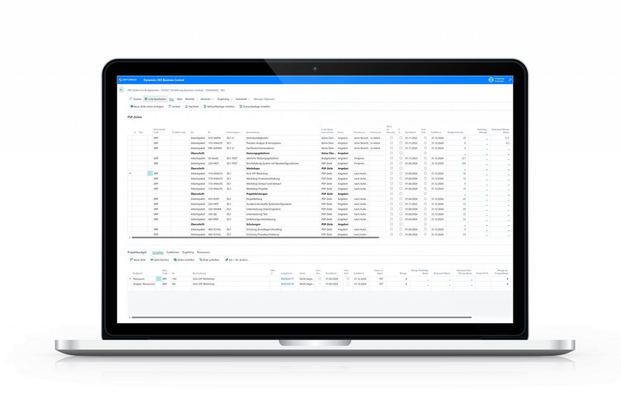 Dynamics 365 Business Central.