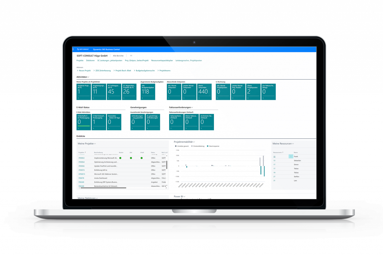 Dynamics 365 Business Central.